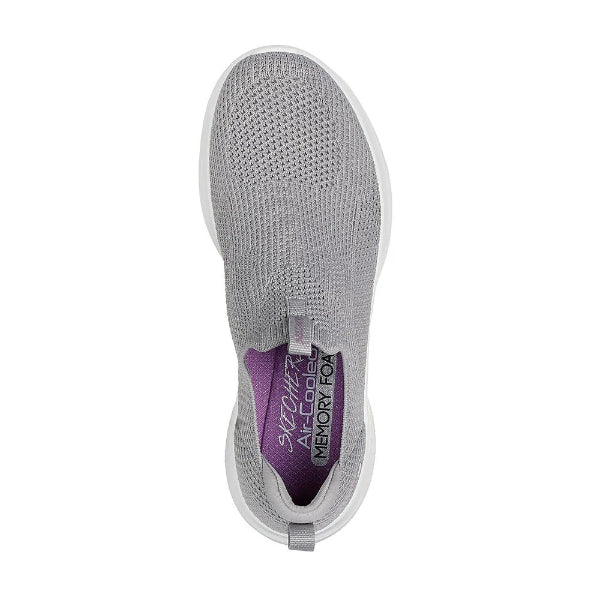Skechers Ultra Flex 3.0 Lifestyle Shoes For Women, Gray