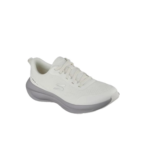 Skechers Skechers Plush Foam Running Shoes For Women, White&Gray