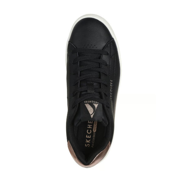 Skechers Uno Court Lifestyle Shoes For Women, Black