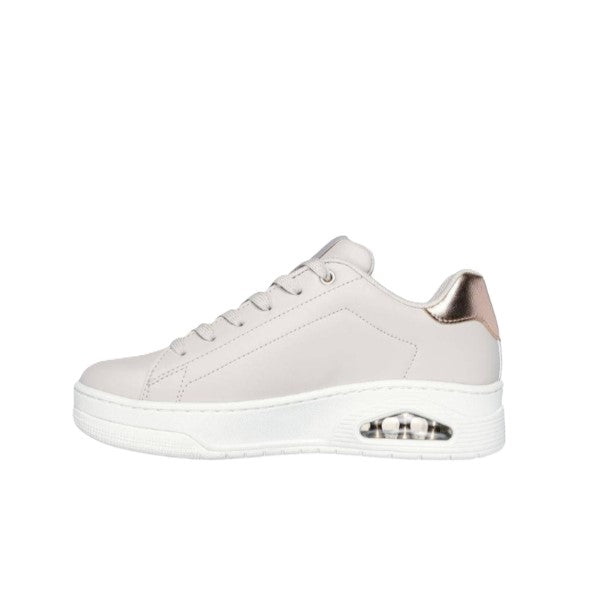 Skechers Uno Court Lifestyle Shoes For Women, Natural