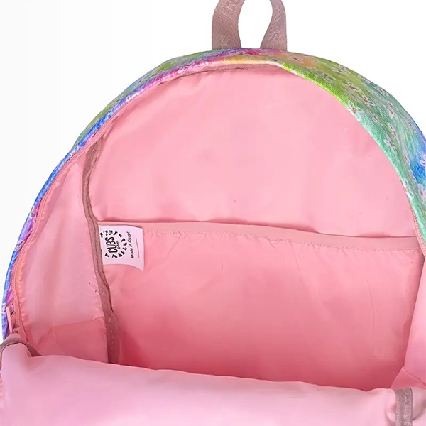 Cubs Pastel Tie Dye Flowers Bag2 Backpack For Unisex
