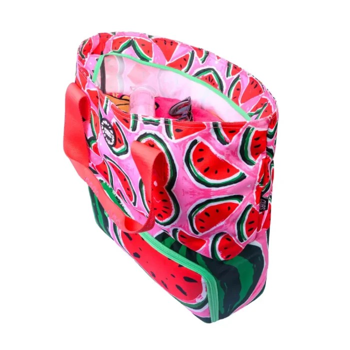 Cubs Watermelon Pink Fiesta Tote Cooling Bag For Unisex