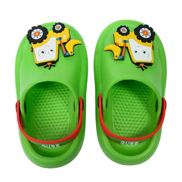 Cubs Clog Tracktor Green For Boys