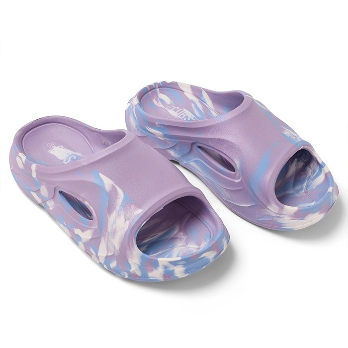 Cubs Lavender Bubble Walk Flip Flops For Women