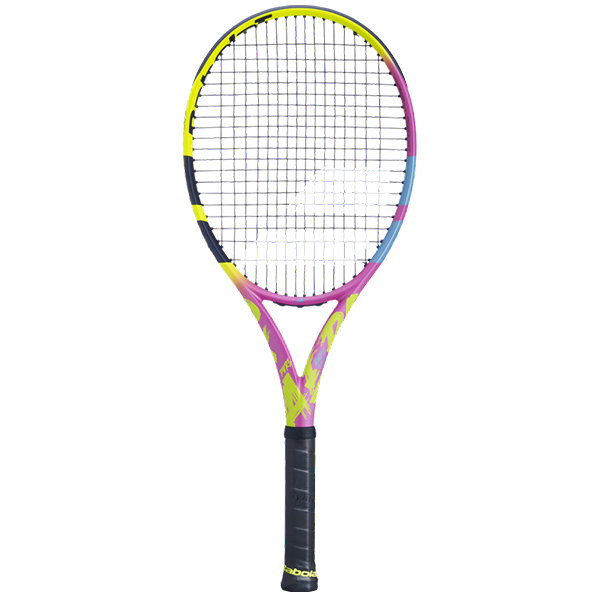 BABOLAT PA RAFA ORIGIN U NO COVER TENNIS RACKET FOR UNISEX, YELLOW&PINK&BLUE