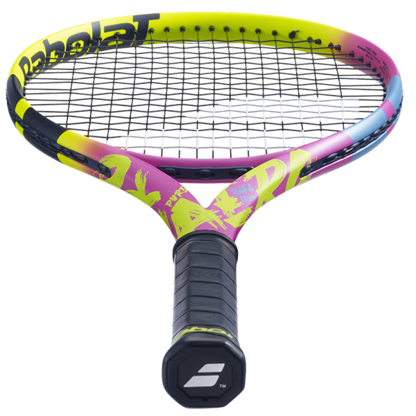 BABOLAT PA RAFA ORIGIN U NO COVER TENNIS RACKET FOR UNISEX, YELLOW&PINK&BLUE