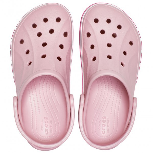 Crocs Bayaband Clog For Women, Petal Pink&Candy Pink