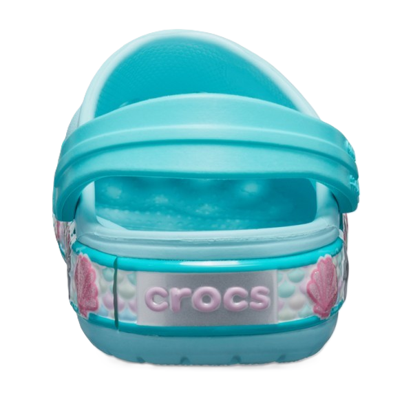 Crocs Fl Mermaid Band Clog For Girls, Ice Blue
