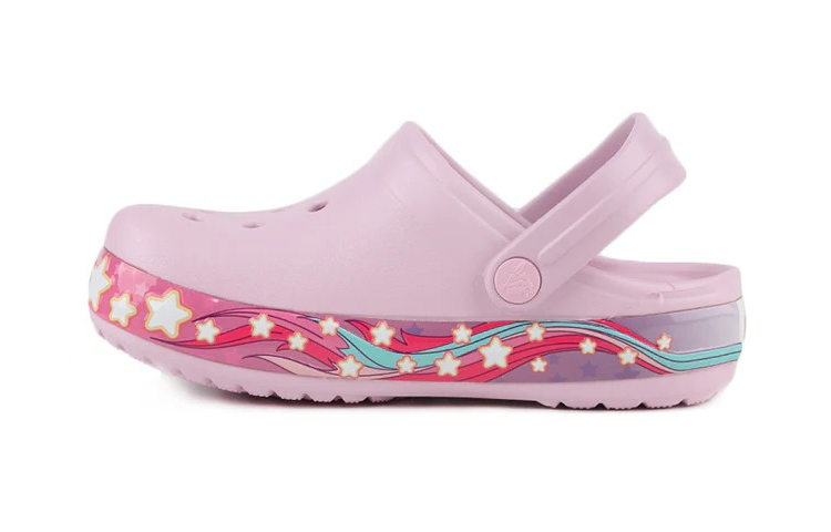Crocs Fl Unicorn Band Clog For Girls, Blrna Pink