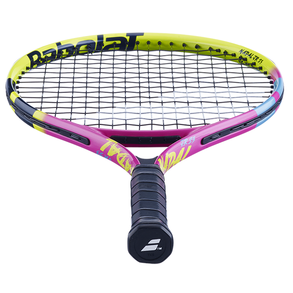 BABOLAT NADAL JUNIOR 23 S CV TENNIS RACKET FOR JUNIOR, YELLOW&PINK&NAVY