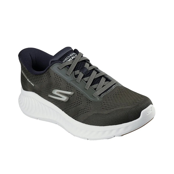 Skechers Go Walk Now Walking Shoes For Men, Olive
