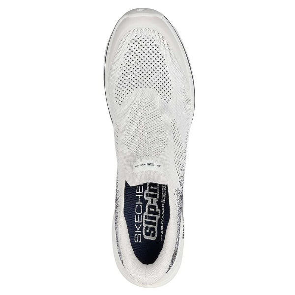 Skechers Go Walk 8 Walking Shoes For Men, White Navy