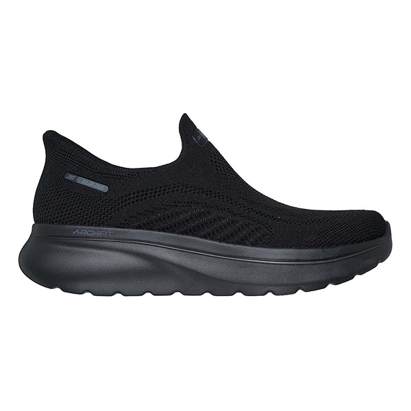 Skechers Go Walk Arch Fit N-Joy Walking Shoes For Men, Black
