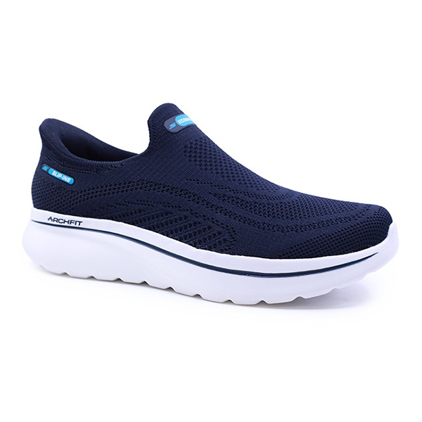 Skechers Go Walk Arch Fit N-Joy Walking Shoes For Men, Tw Navy