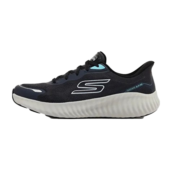 Skechers Go Run Now Running Shoes For Men, Charcoal Black