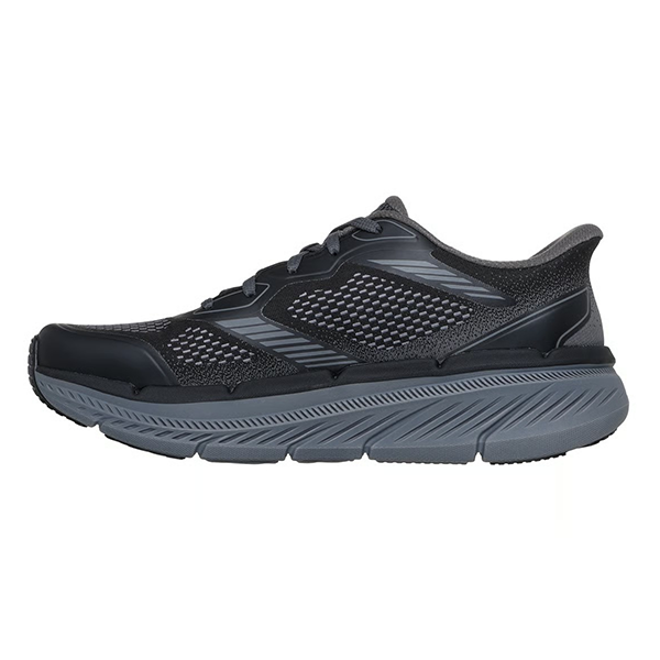 Skechers Max Cushioning Premier 2.0 Running Shoes For Men, Black Charcoal