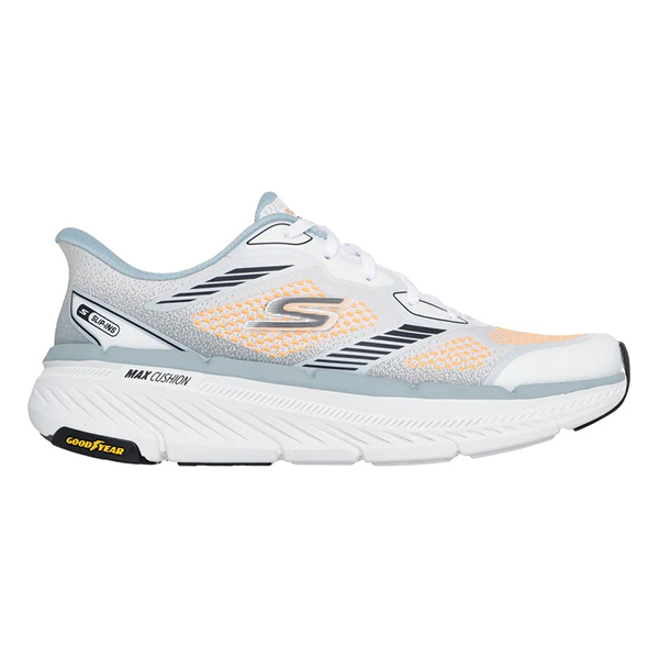 Skechers Max Cushioning Premier 2.0 Running Shoes For Men, White&Gray
