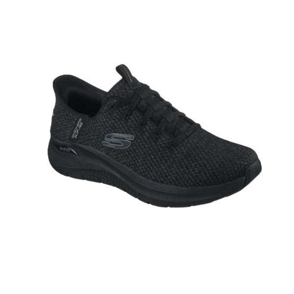 Skechers Arch Fit 2.0 Sports Lifestyle Shoes For Men, Black Black
