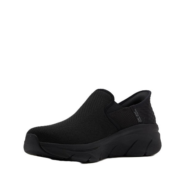 Skechers D'Lux Walker 2.0 Walking Shoes For Men, Black Black