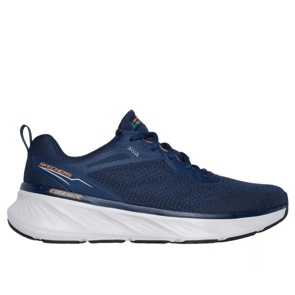 Skechers Edgeride Running Shoes For Men, Navy Orange