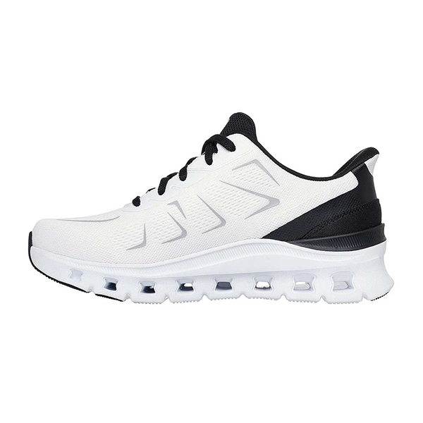 Skechers Glide-Step Pro Running Shoes For Men, White Black
