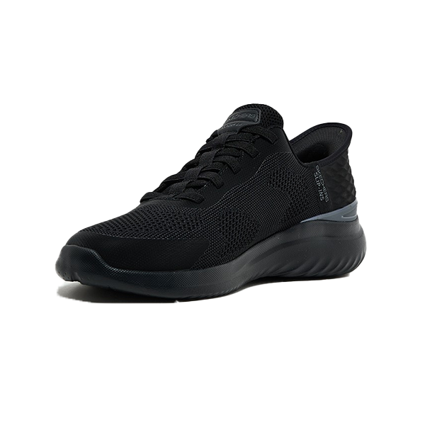 Skechers Bounder 2.0 LIFESTYLE SHOES For Men, Black Charcoal