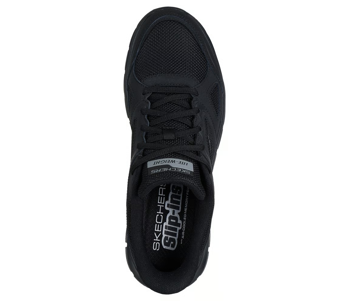 Skechers Track Sports Lifestyle Shoes For Men, Black