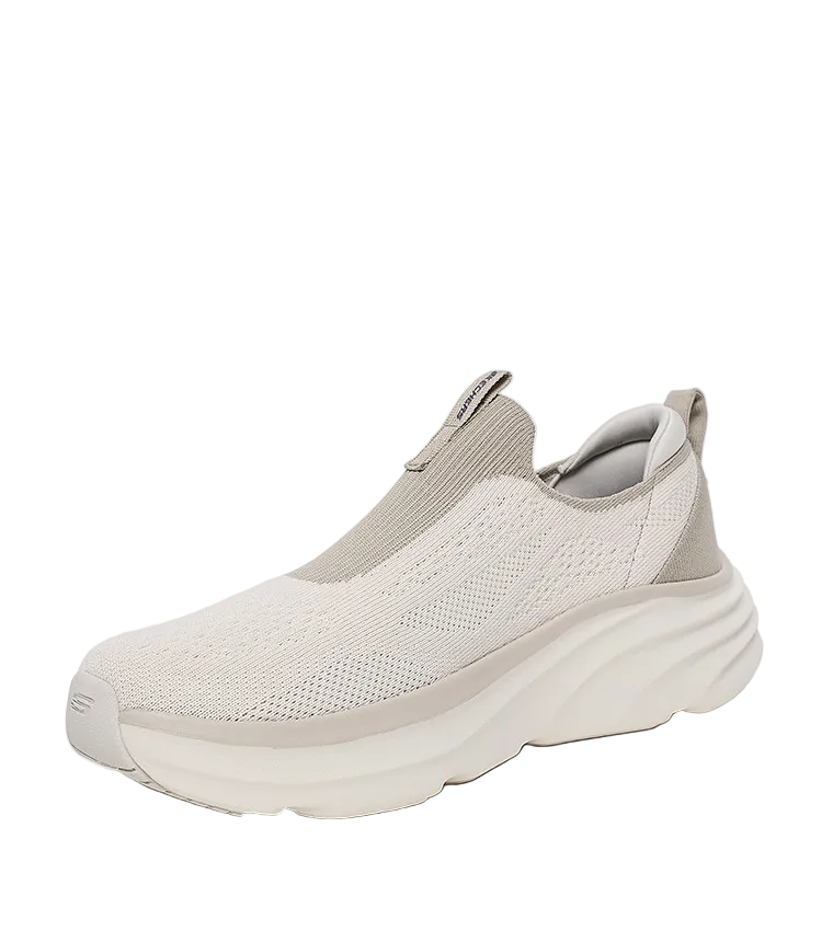 أحذية سكيتشرز دي لوكس فيبور لايف ستايل للرجال، لون طبيعي وكحلي