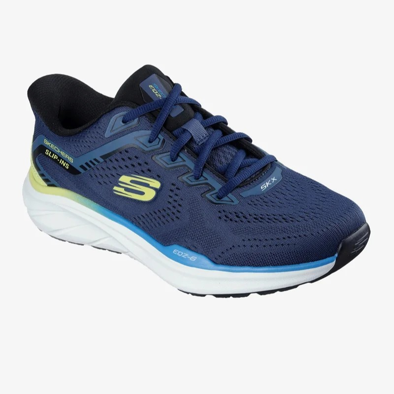Skechers Equalizer 6.0 Lifestyle Shoes For Men, Navy Mint