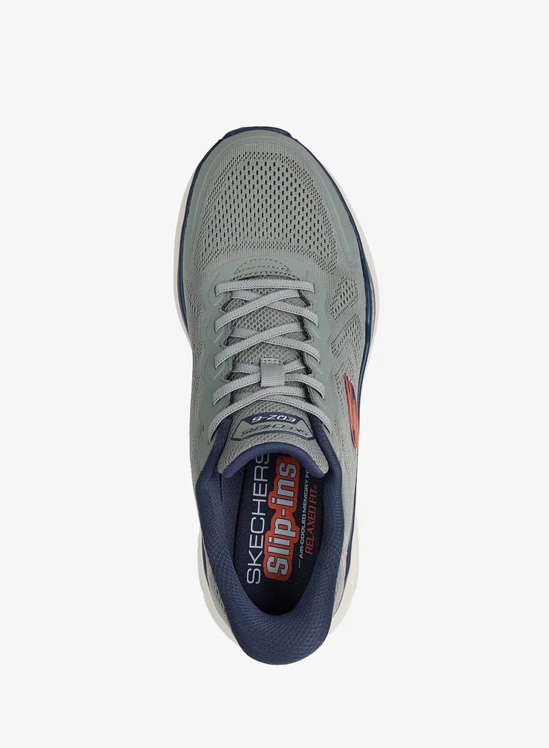 حذاء رياضي رجالي من سكيتشرز إيكولايزر 6.0، لون أخضر متعدد الألوان