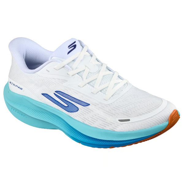 Skechers Skechers Slip-Ins: Aero Pulse Running Shoes For Men, White Aqua