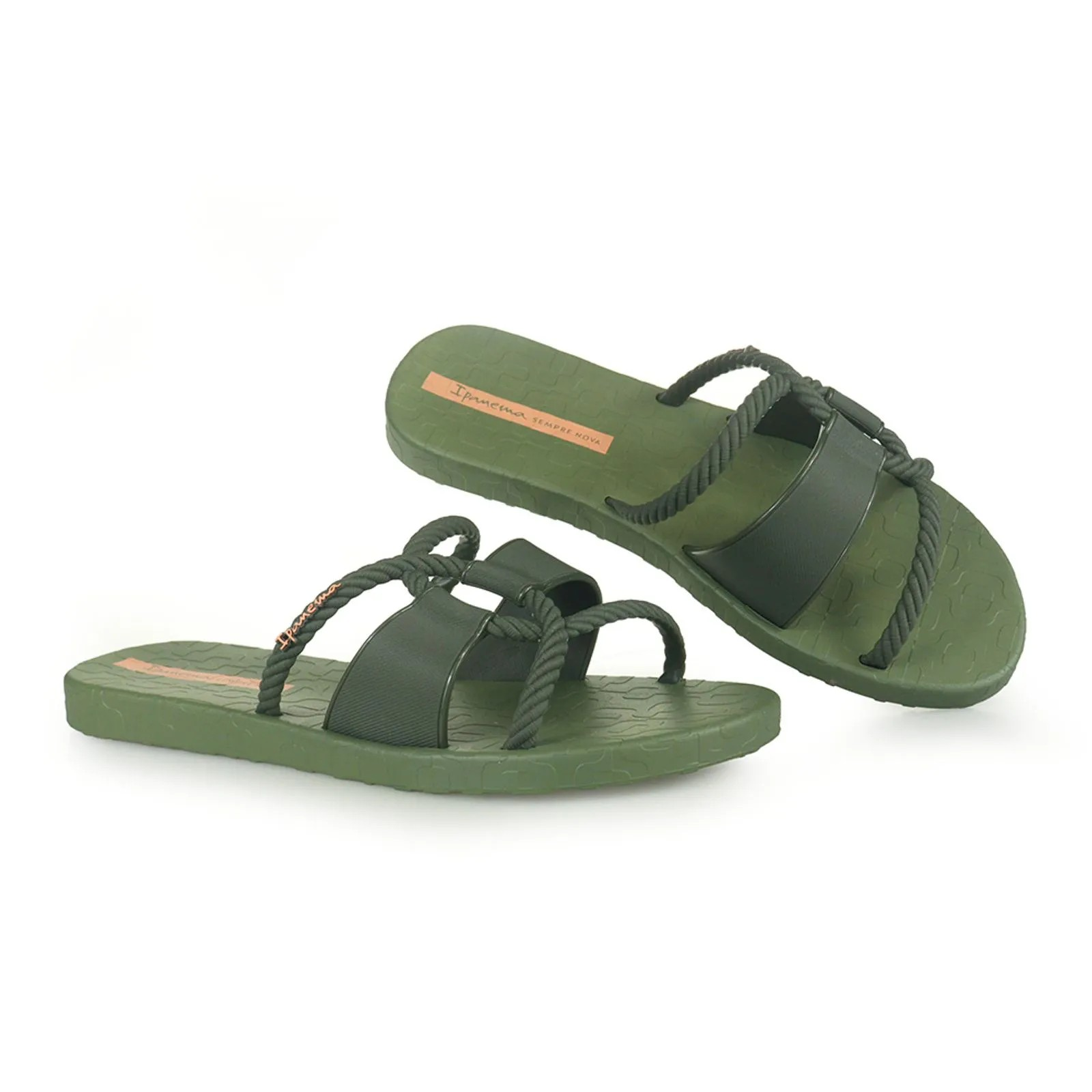 Ipanema Diversa Slide Ad For Women, Green&Orange