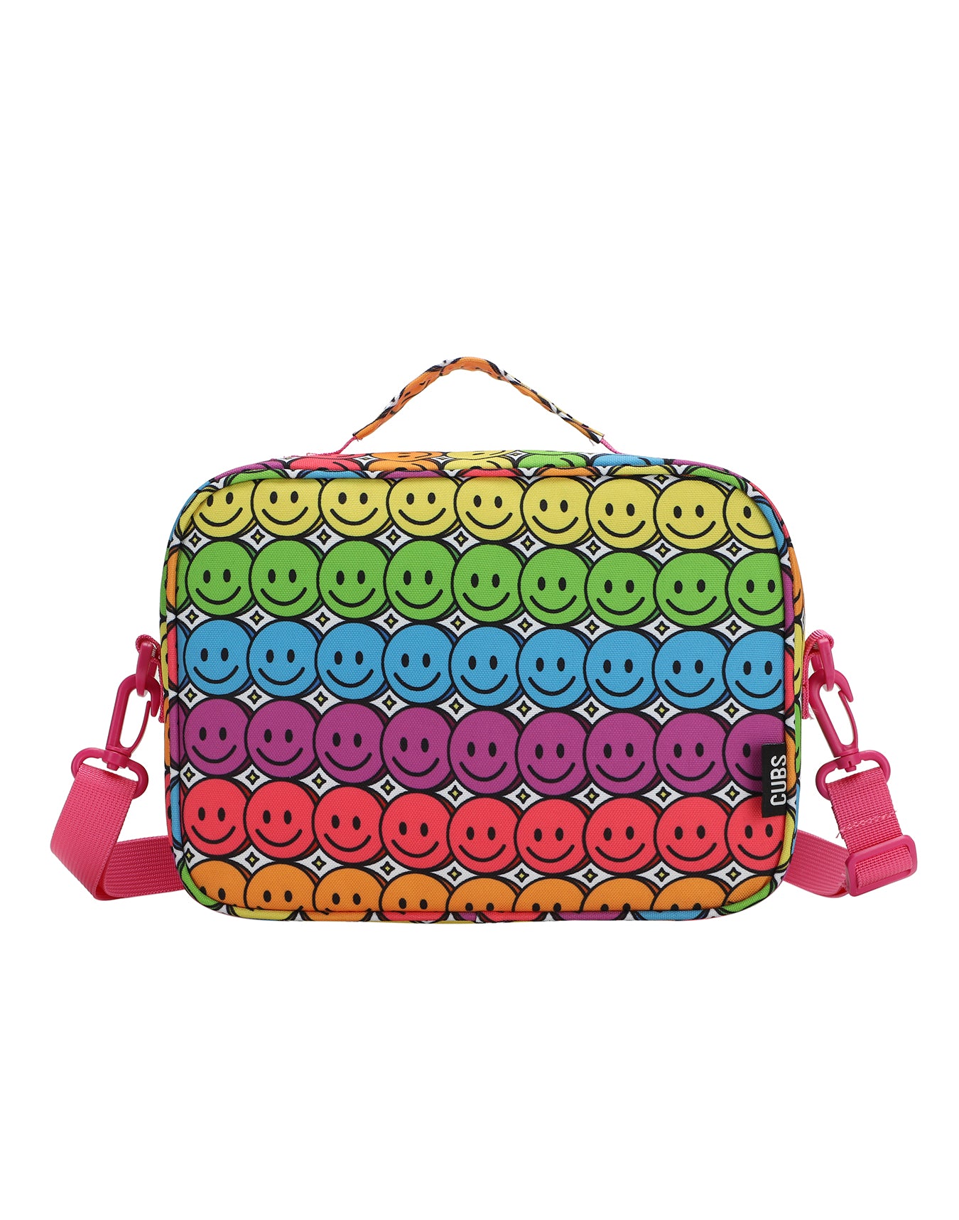 Cubs Rainbow Smiles Lunch Bag, Multicolors