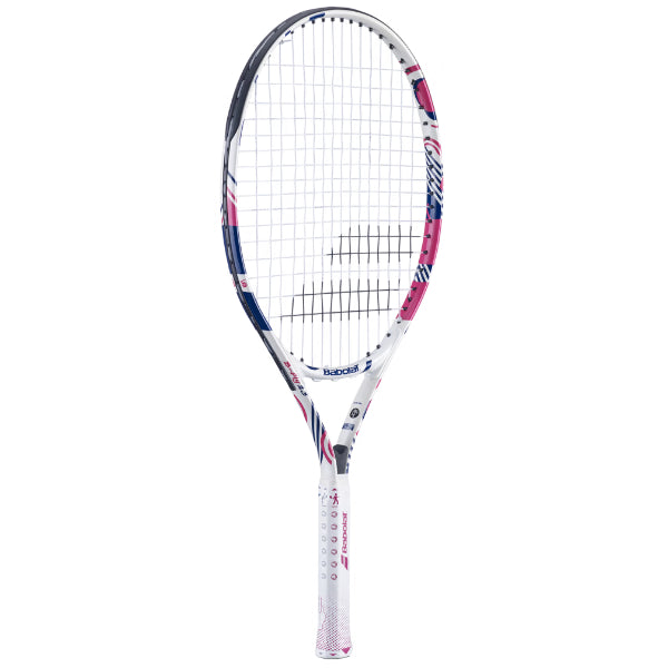 Babolat B Fly 23 S Cv Tennis Racket For Junior, White/Blue/Pink