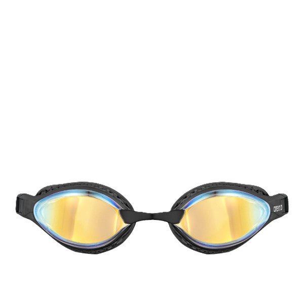 Arena Air-Speed Mirror Goggles For Unisex, Yellow Copper-Black