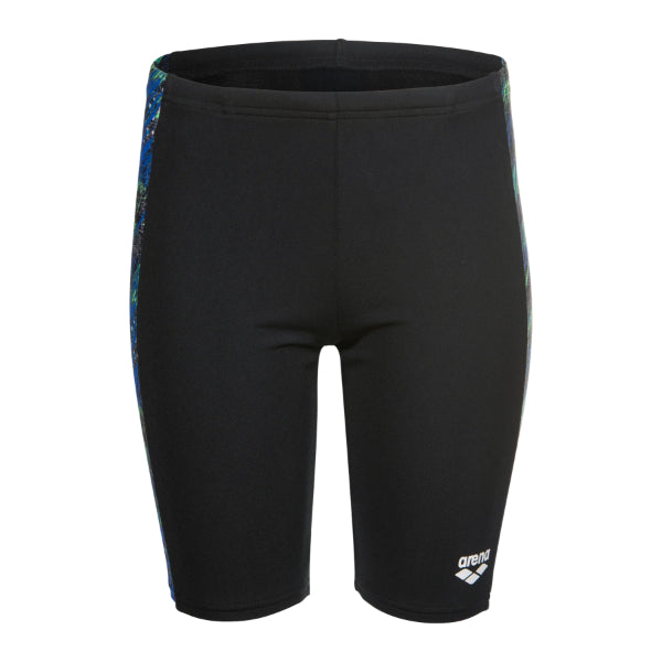Arena Draft Swim Jammer Jammer For Boys, Black Multi