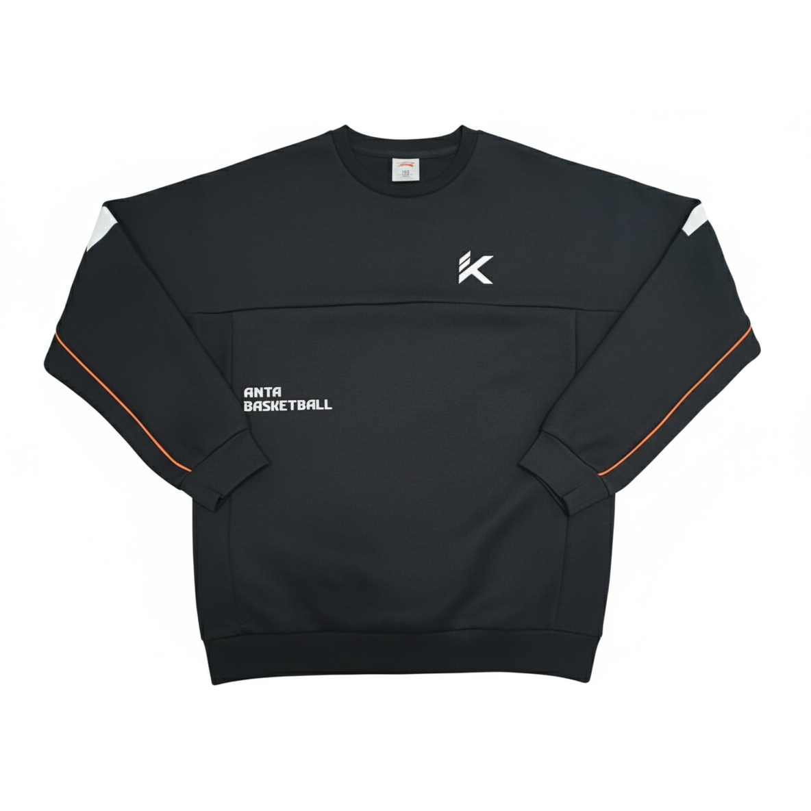 Anta Basketball Sweatshirt For Boys, Black