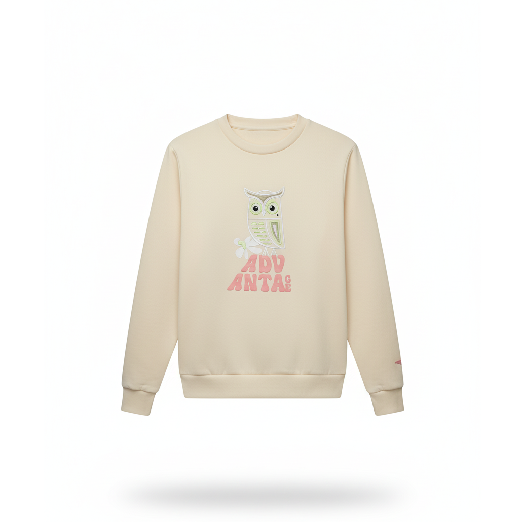 Anta Outdoor Sweatshirt For Girls, White