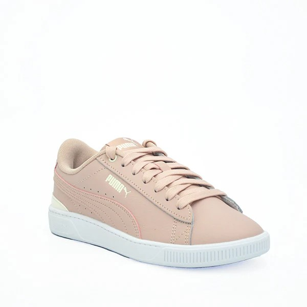 Puma Vikky V3 Lthr Lifestyle Shoes For Women, Rose Quartz&Frosted Ivory