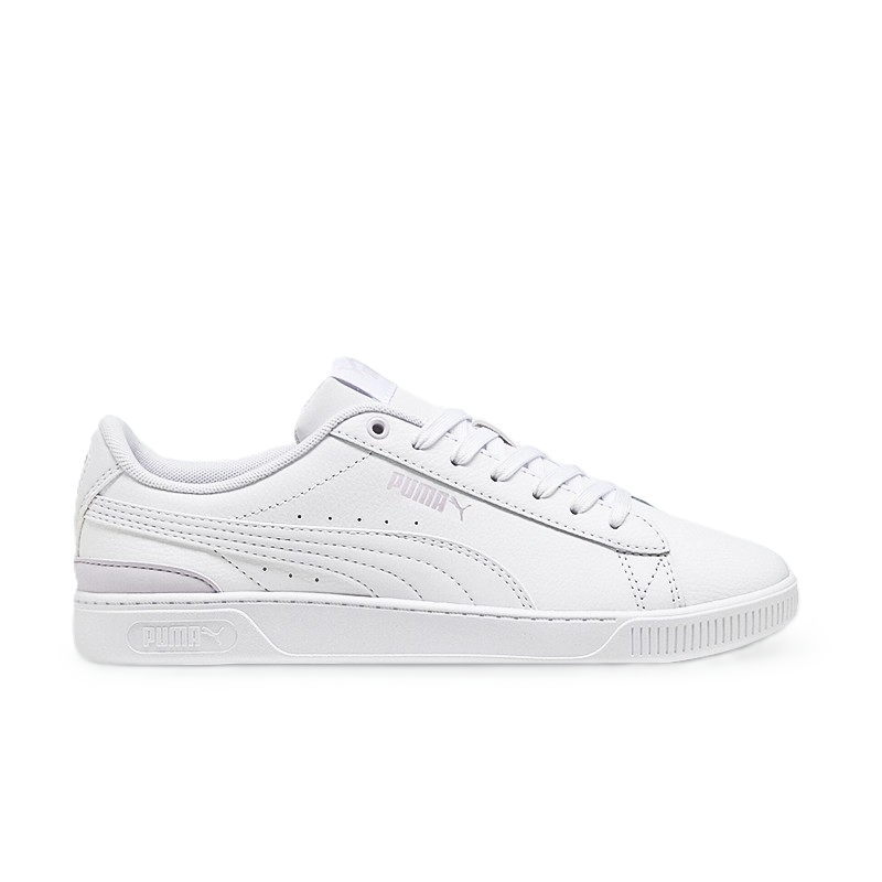 Puma Vikky V3 Lthr Lifestyle Shoes For Women, White&Lily