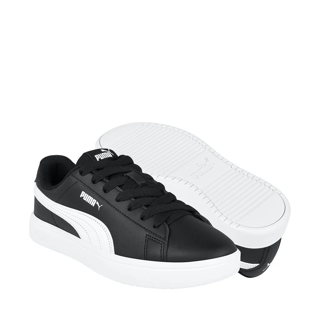 Puma Rickie Classic Lifestyle Shoes For Boys, Black&White