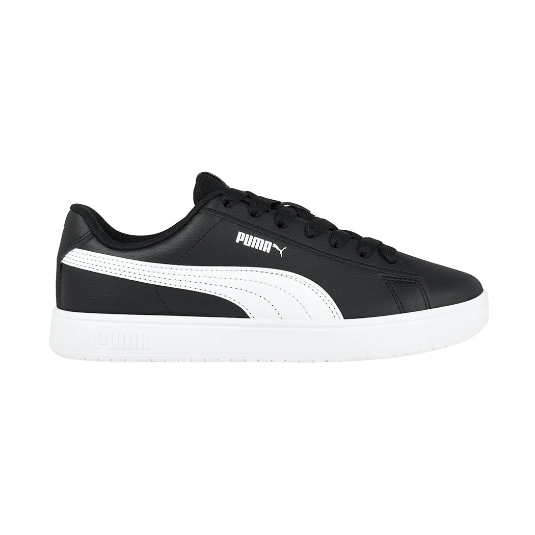 Puma Rickie Classic Lifestyle Shoes For Boys, Black&White