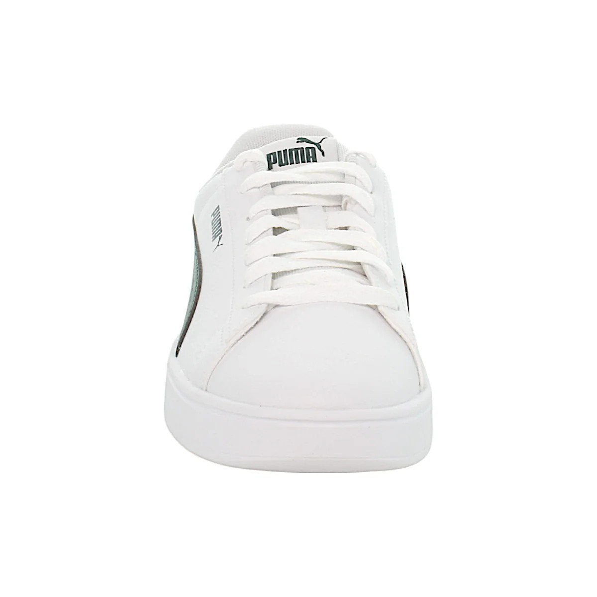 Puma Rickie Classic Lifestyle Shoes For Boys, White&Green