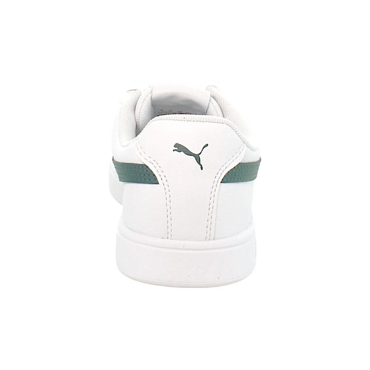 Puma Rickie Classic Lifestyle Shoes For Boys, White&Green