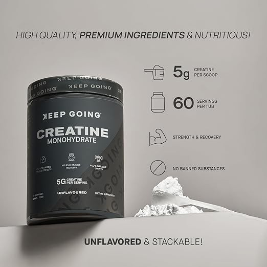 Keep Going Creatine Monohydrate For Adult