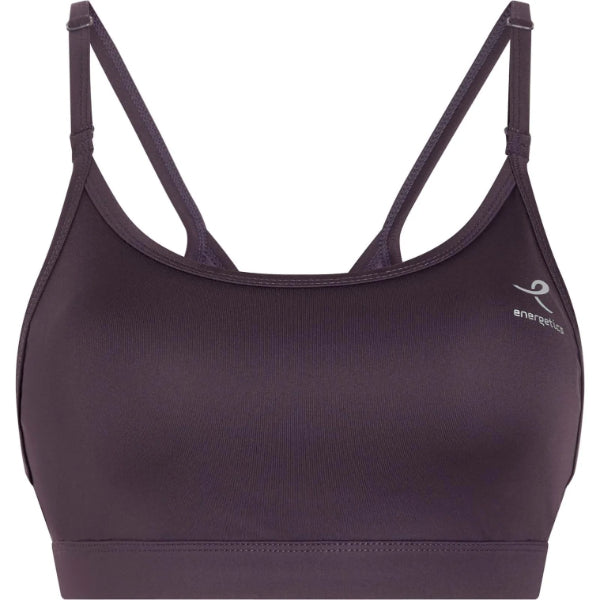 Energetics Gigina W Fitness Bra For Women, Violet Dark