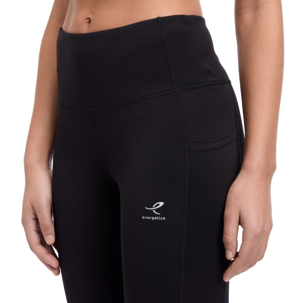 Energetics Kayla 1/1 Iii W Fitness Tight Pants For Women, Black