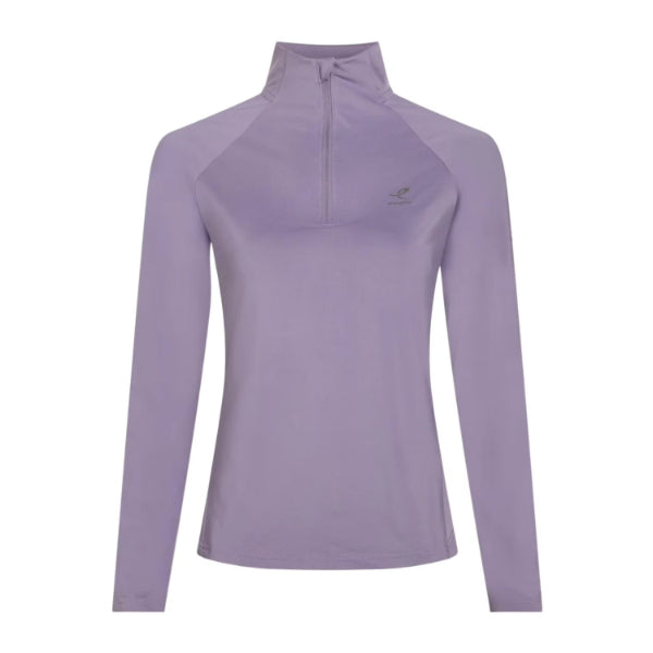 Energetics Carla Ii W L/S Running T-Shirt For Women, Purple Light