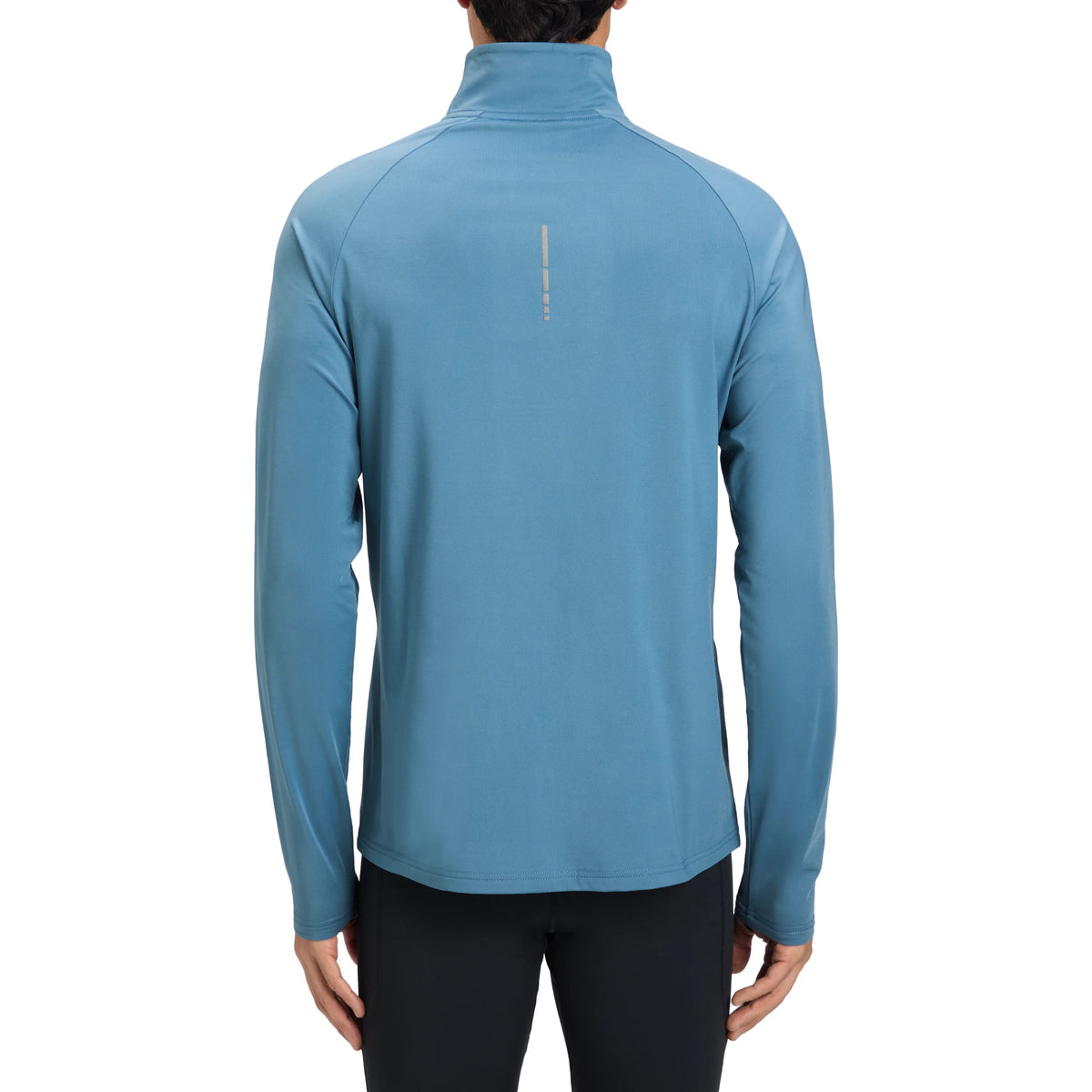 Energetics Carlo II M men's half-zip running top, Dark Blue - 2