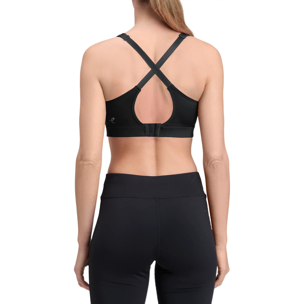 Energetics Kamila II W women's fitness sports bra, Black - 2